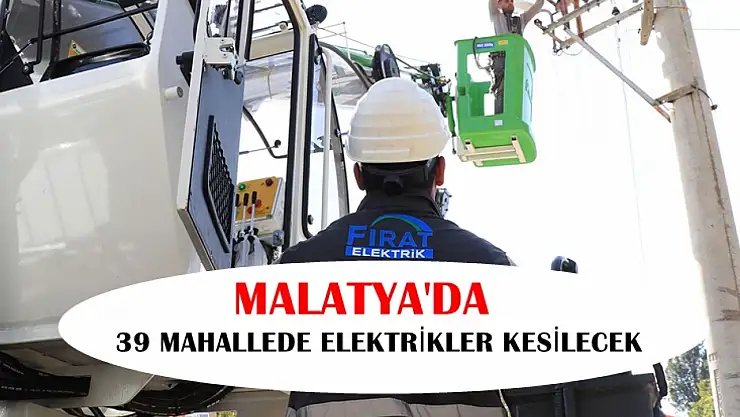 Malatya'nın 4 İlçesinde Planlı Elektrik Kesintisi Yapılacak