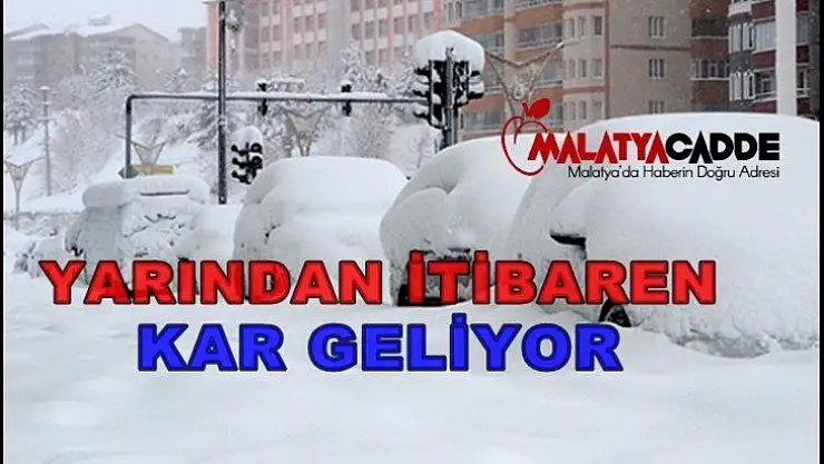 Malatya Yarın KAR'lanacak