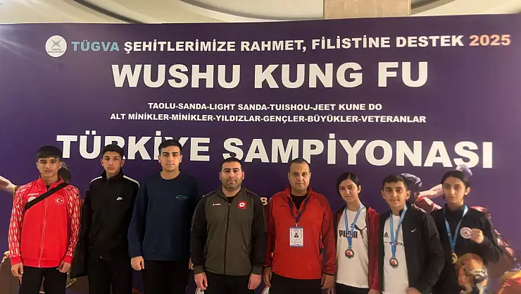 Malatyada Wushu Zirvede