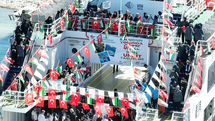 'Malatyalı Öğrencilerden Gazze'ye Anlamlı Destek: Sumud Filosuna Moral Yolculuğu'