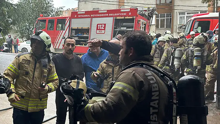 Maltepe Huzurevi'nde yangın: 24 kişi tedavi altına alındı