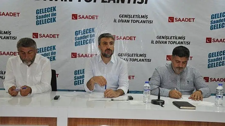 Marasalı, Gündeme dair İl Divan toplantısında konuştu