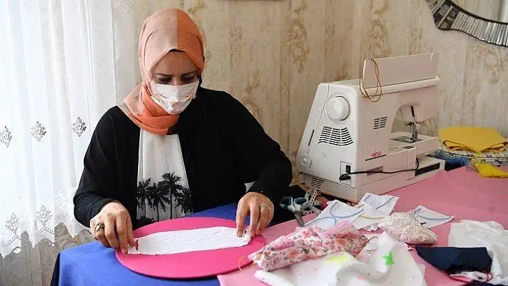 Maske zorunluluğuna evde kolay çözüm