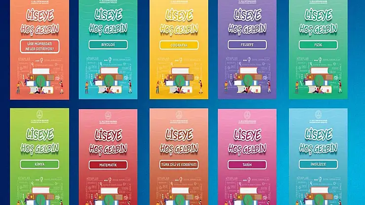 MEB'den 9. sınıf öğrencilerine 'Liseye Hoş Geldin' kitapları