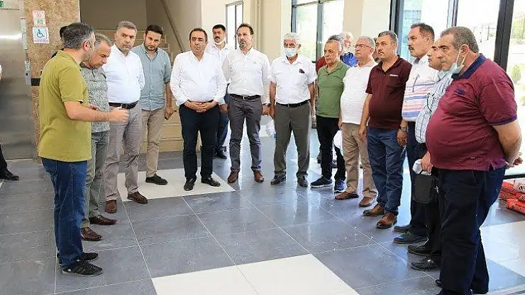 Meclis Toplantısı Öncesi Yatırımlar İncelendi