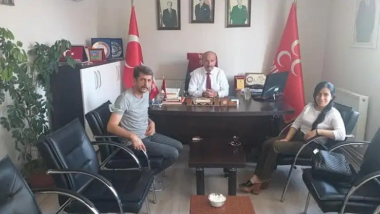 MHP Yeşilyurt İlçe Başkanlığına ziyaret