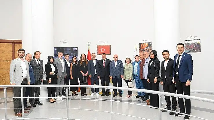 Miad Yönetiminden Başkan Gürkan'a Ziyaret