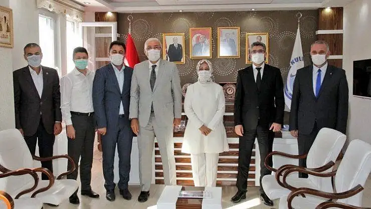 Milletvekili Çalık ve Kahtalı'dan Kuluncak ilçesine ziyaret