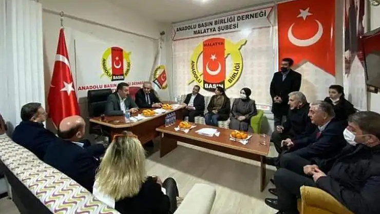 Milletvekili Tüfekçi'den Anadolu Basın Birliği Derneği'ne Ziyaret