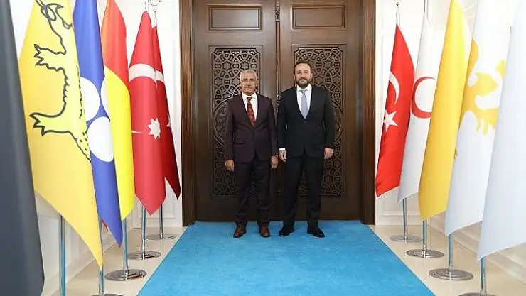 Milletvekili Zülfü Tolga Ağar'dan Başkan Güder'e Ziyaret