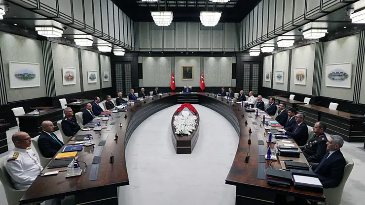 Milli Güvenlik Kurulu toplantısı sona erdi