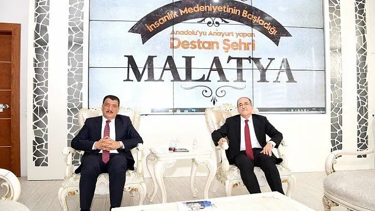 Milli Savunma Bakan Yardımcı Alpay'dan Başkan Gürkan'a ziyaret