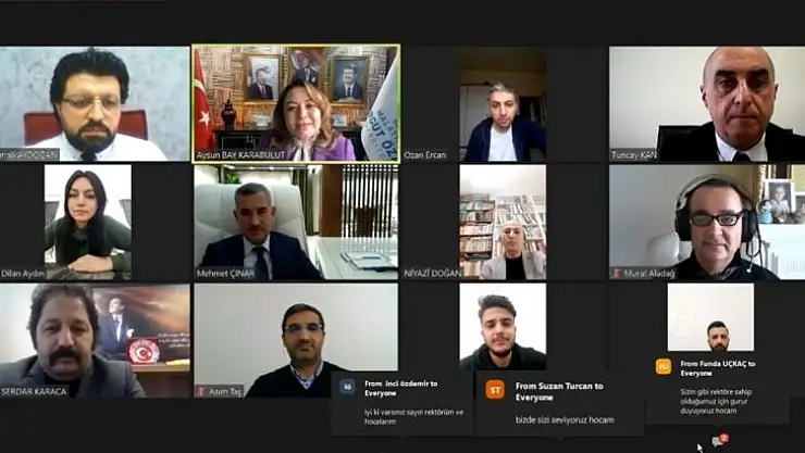 MTÜ Kariyer ve Marka Sohbetleri'ne Başkan Çınar Katıldı