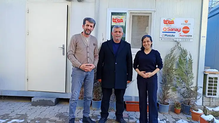 Muhtar Adayı Kemal Koçak'dan ABYB'ye Ziyaret