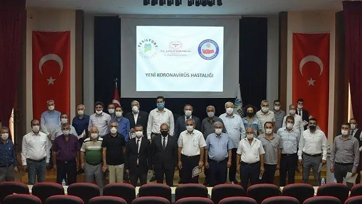 Muhtarlara Covid-19 Tedbirleri Anlatıldı