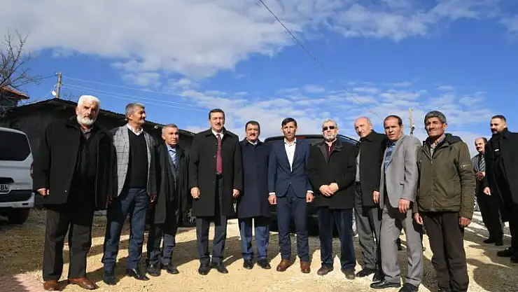 Muhtarlardan Başkan Gürkan'a teşekkür