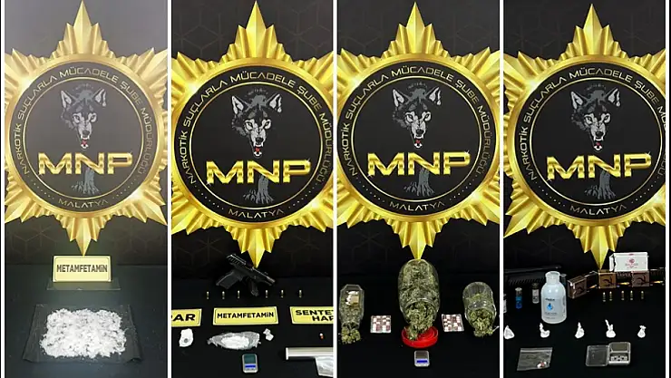 Narkotik Suçlarla Mücadele Şube Müdürlüğü ekiplerinden Uyuşturuya geçit yok