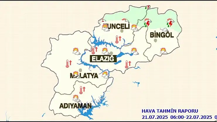 O Bölgelerde Hava Durumu