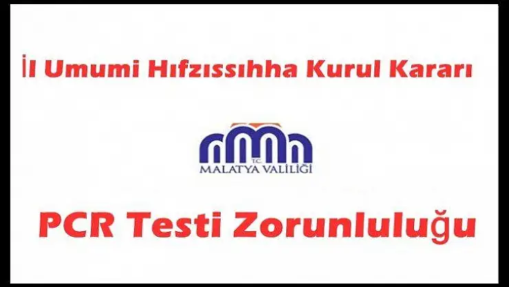 PCR Testi Zorunluluğu