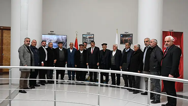 Recepliler Derneğinden Başkan Gürkan'a Ziyaret