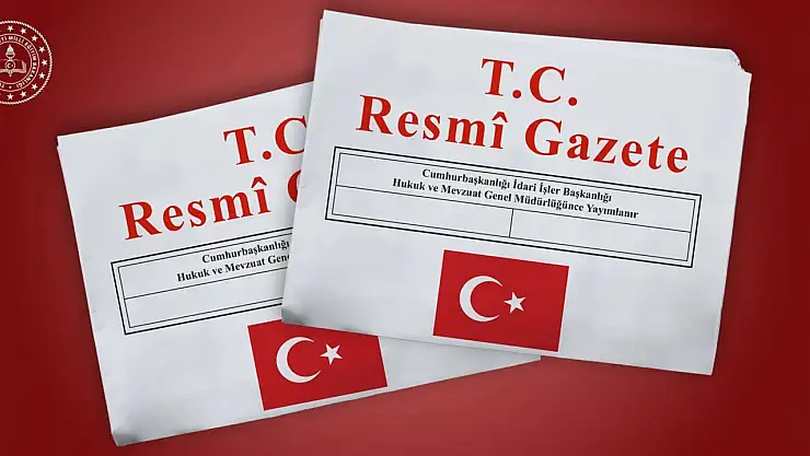 Resmi Gazete'de bugün
