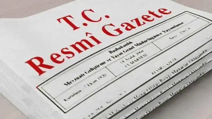 Resmî Gazete'de Bugün