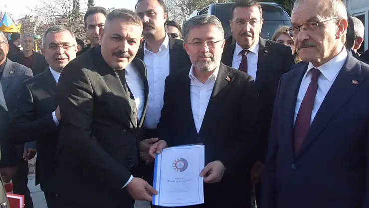 Sadıkoğlu, Tarım Bakanına kapsamlı dosya sundu