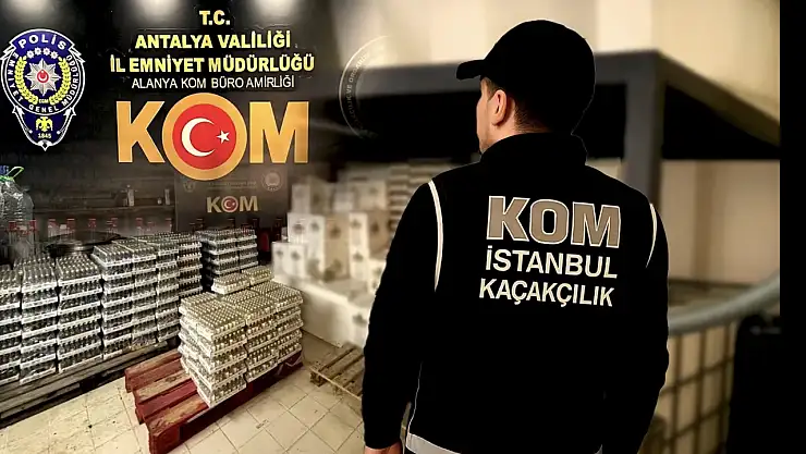 Sahte İçkiye Büyük Darbe! 81 İlde 30 Bin Şişe Ele Geçirildi