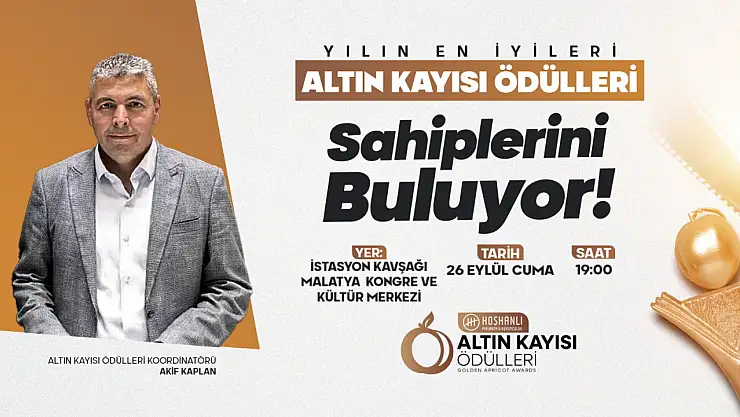 Sanatın Kalbi Malatya'da Atacak: Altın Kayısı Ödülleri için Geri Sayım Başladı