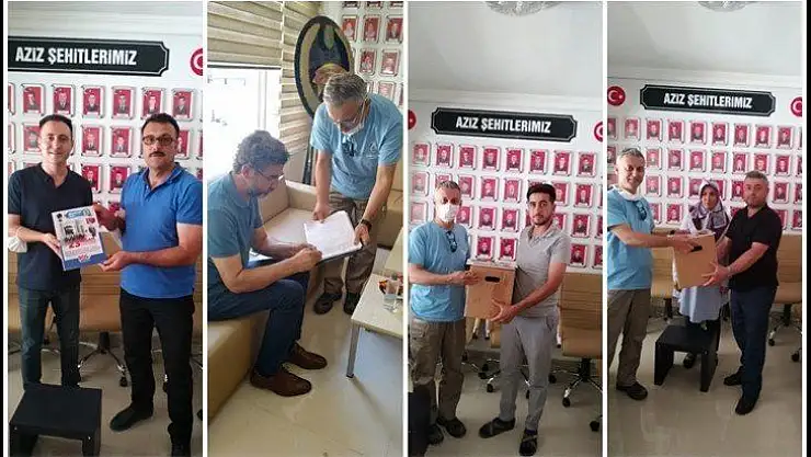 Şehit Aileleri ve Gazilere Kurban Eti Dağıtıldı