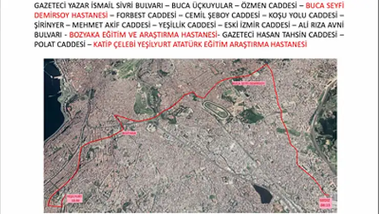 Sokağa çıkma yasağında toplu ulaşım programı