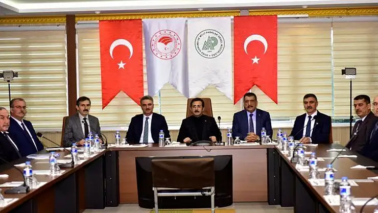 Tarım ve Orman Bakan Yardımcısı Mustafa Aksu Malatya Valiliğini Ziyaret Etti