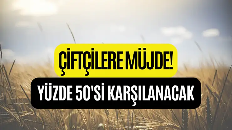 Tarımsal sulama ücretlerinin yüzde 50'si devlet tarafından karşılanacak
