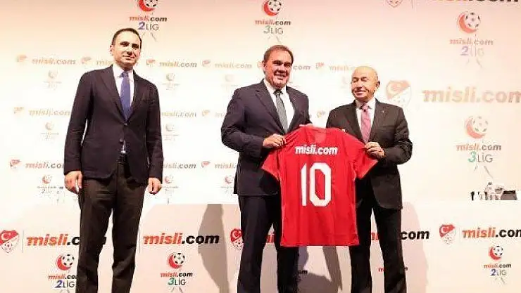 TFF, Misli.com ile 2. ve 3. Lig isim sponsorluğu anlaşması imzaladı