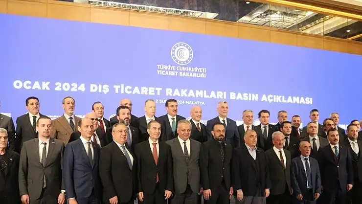 Ticaret Bakanı Ömer Bolat, ocak ayı dış ticaret rakamlarını açıkladı: