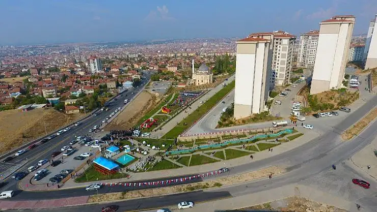 TOKİ Parkı Törenle Hizmete Açıldı