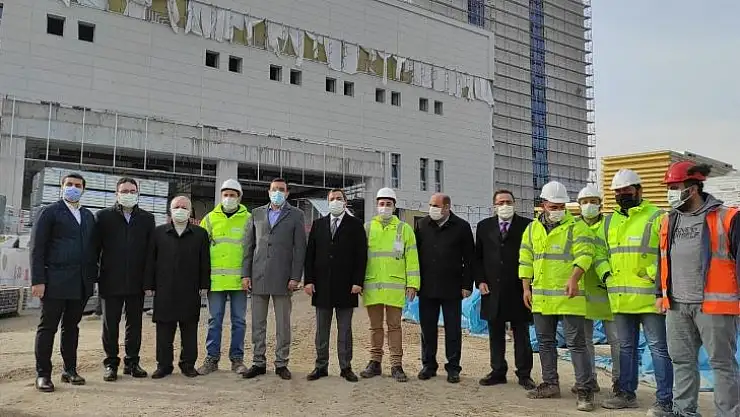 Tüfenkci Battalgazi Devlet Hastanesinde incelemelerde bulundu