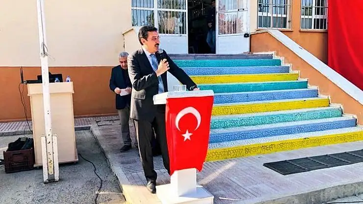 Tüfenkci Pütürge'de Kültür Evi Temel Atma Törenine Katıldı