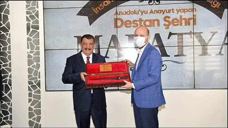 Tügva Yüksek İstişare Kurulu Üyesi Bilal Erdoğan'dan Başkan Gürkan'a Ziyaret