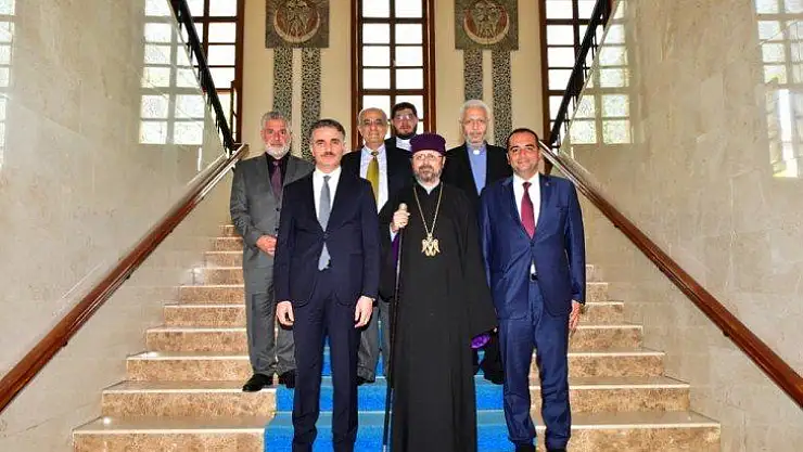 Türkiye Ermenileri Patriği Sahak Maşalyan'dan, Vali Baruş'a ziyaret
