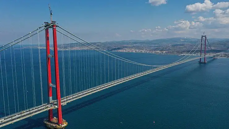 Ulaştırma ve Altyapı Bakanı Adil Karaismailoğlu, 1915 Çanakkale Köprüsü ile ilgili yazılı açıklama yaptı