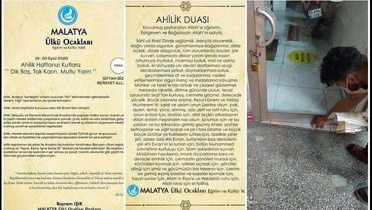 Ülkü Ocakları Esnaflara Siftah Parası dağıttı