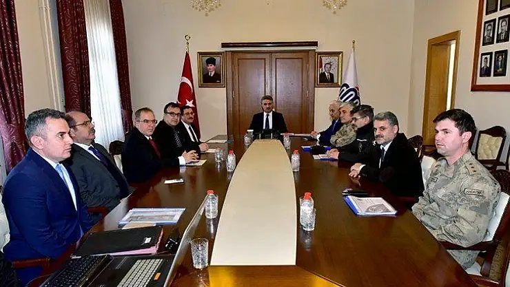 Üniversite Güvenlik Toplantısı Yapıldı