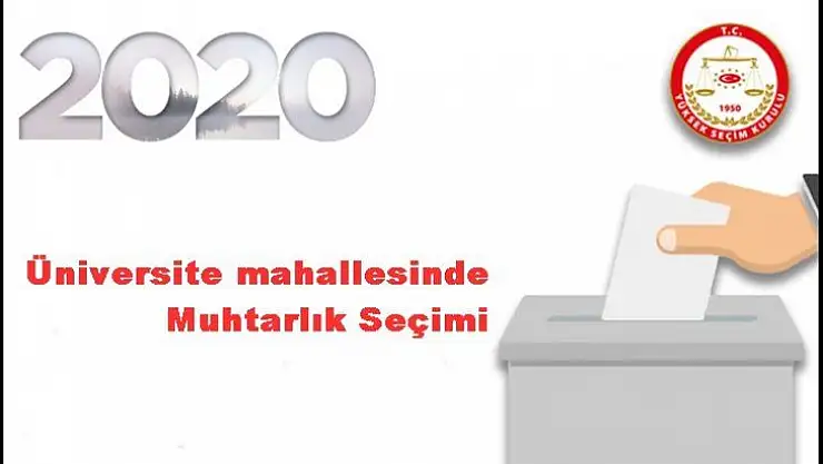 Üniversite mahallesinde Muhtarlık Seçimi