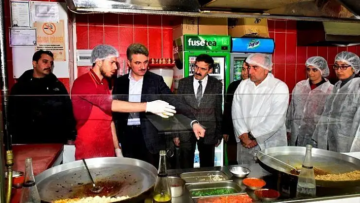 Vali Baruş 'Denetim Seferberliği'ne Katıldı