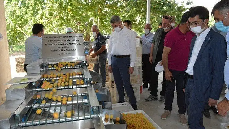Vali Baruş 'Kayısı Boylama Makinesi' Hibe Programına Katıldı