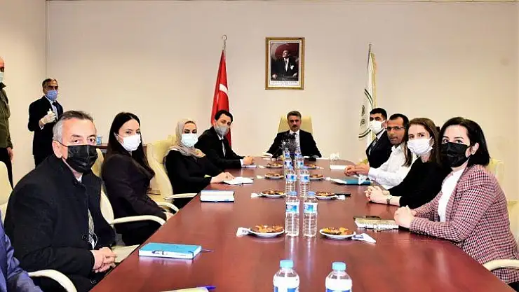 Vali Baruş, Kurumlardan Brifing Almaya Devam Ediyor