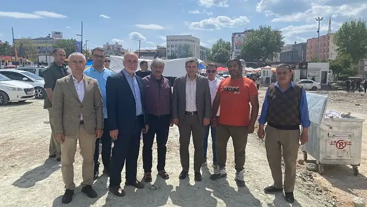 Vali Hulusi Şahin Çarşı Merkezinde İncelemelerde Bulundu