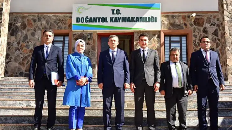Vali Şahin Doğanyol ve Pütürge İlçelerinde İncelemelerde Bulundu