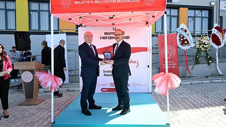 Vali Seddar Yavuz Adnan Başdemir Ortaokulu Açılış Törenine Katıldı